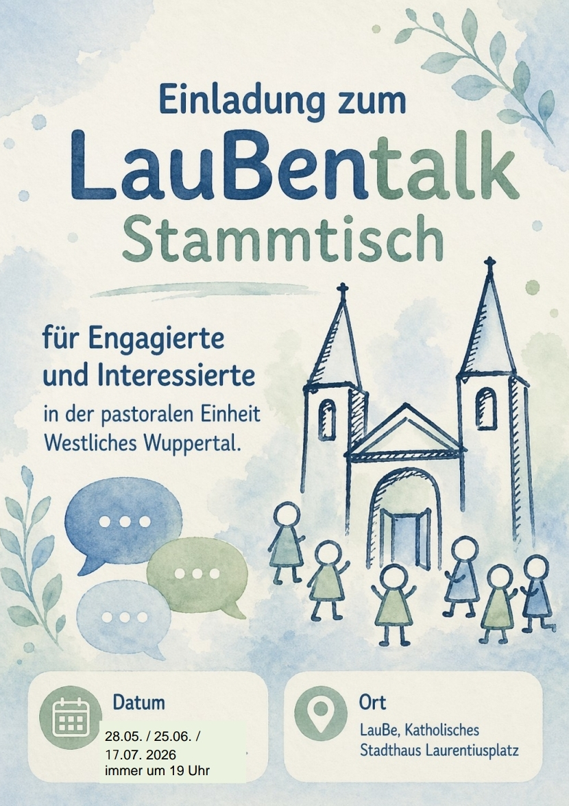 Plakat Laubentalk