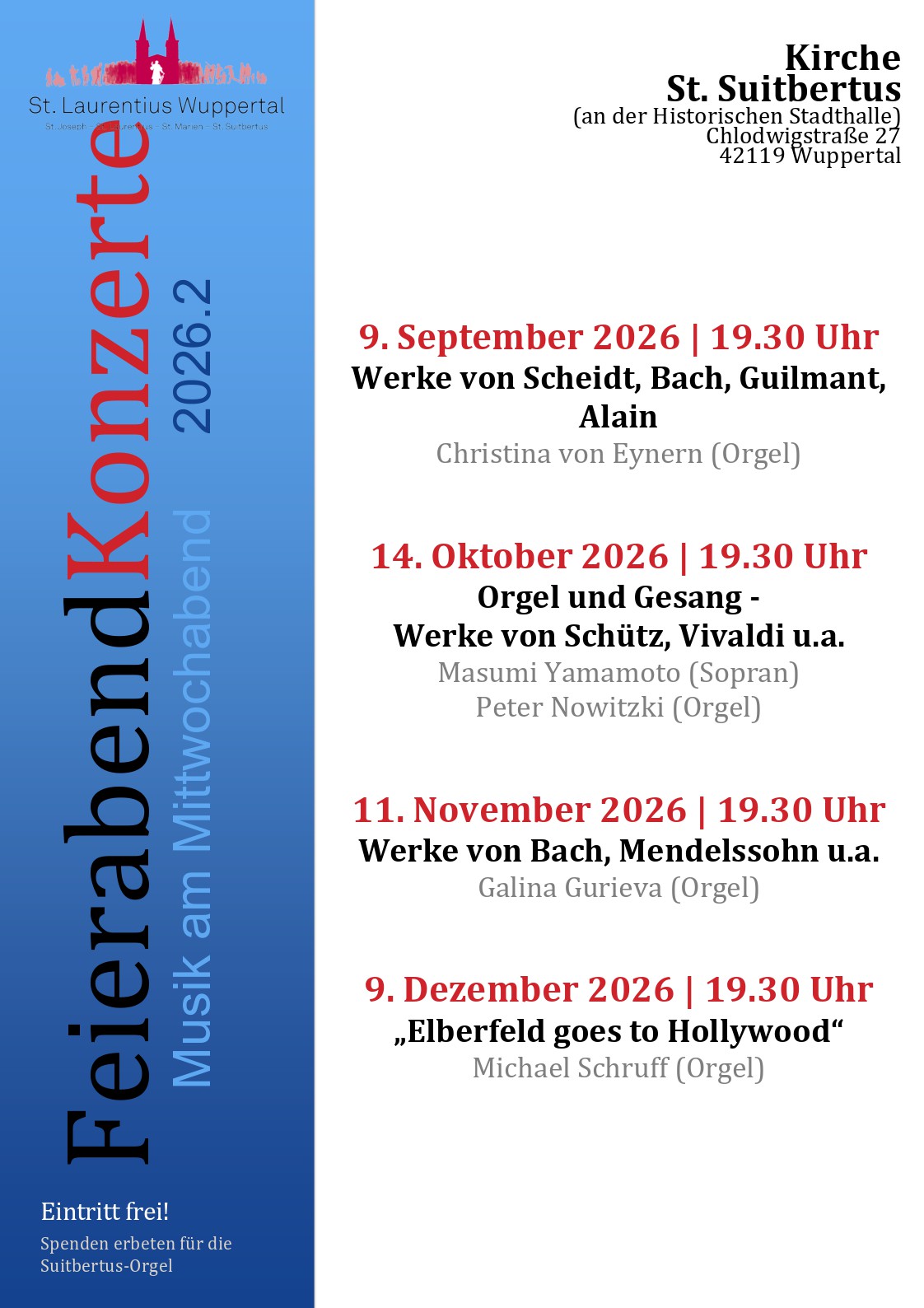 Feierabendkonzerte 2-2026