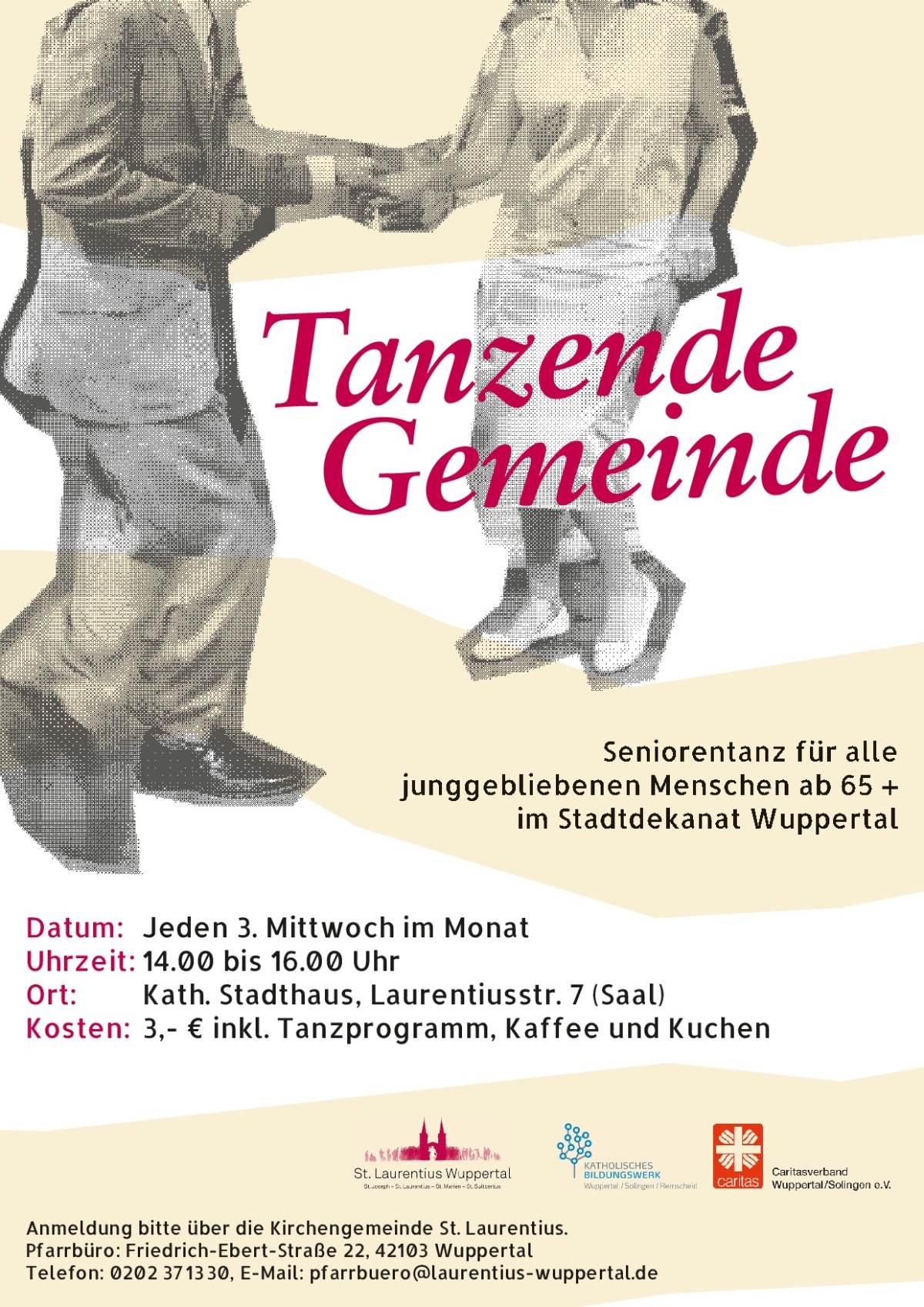 Plakat Tanzende Gemeinde